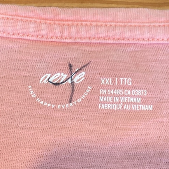 🎉 AERIE PINK TEE‼️ - Picture 8 of 9